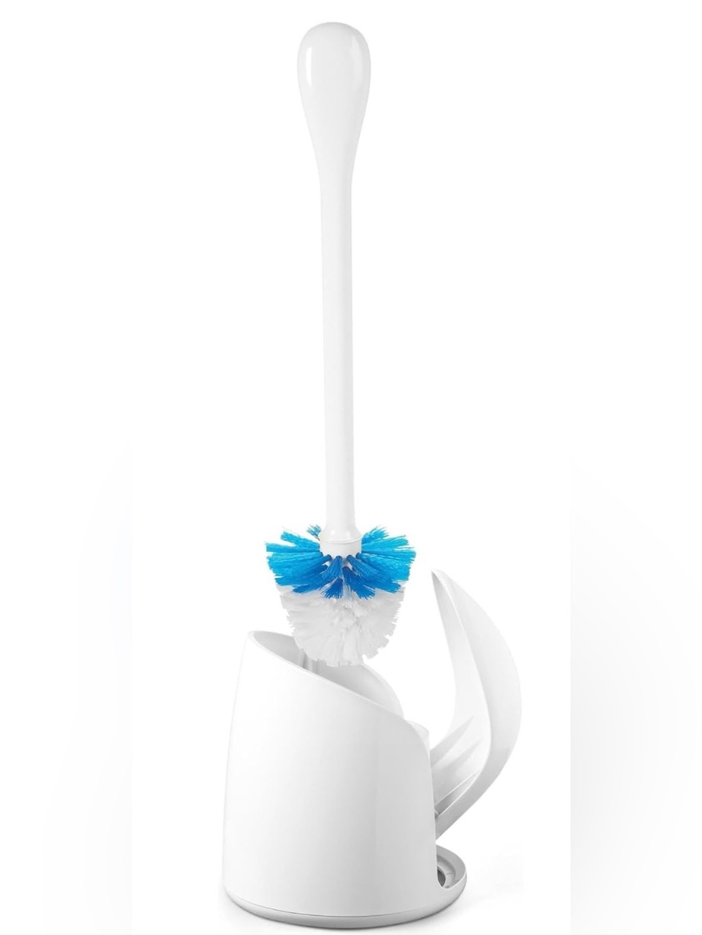 Three pack - NWT OXO Good Grips Compact Toilet Brush & Canister - White
